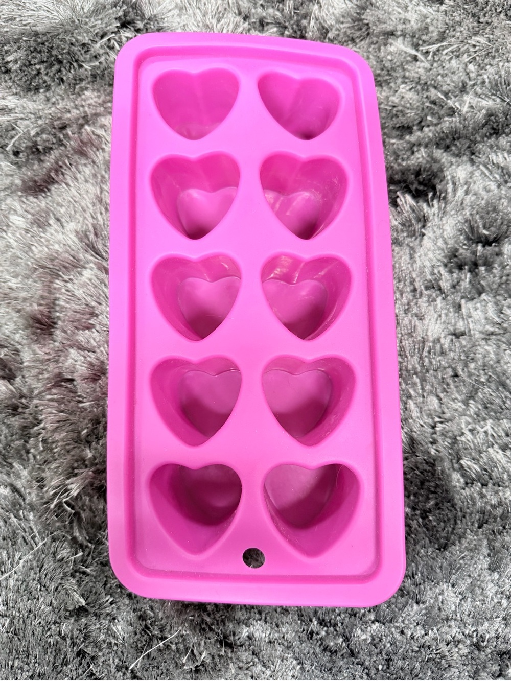Pink Heart Silicone Mold Tray